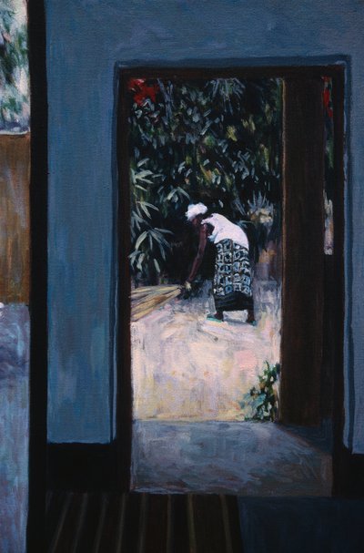 Girl Sweeping III by Tilly Willis